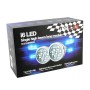 IPHCAR I6 2 PCS DC 12V 22W 3.0 inch Car Auto High Beam Light, with Devil Eye and 7 CSP Lamp Beads