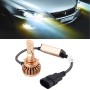 2 PCS 9006/HB4 25W 2000LM 6000K Pure White High Power LED Headlight Bulb Conversion Kit, DC 12-24V