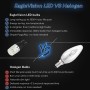 10 ПК, T10 2W 100LM LEDS LEDS LAMS PRISMATIC CAR CAR DECODER MINI LAMPS DC 12V, с 2LEDS SMD-5730 ламп (янтарь)