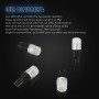 10 PCS T10 2W 100LM IP67 LEDs Bulbs Prismatic Shape Car Lens Decoder Mini Lamps DC 12V, with 2LEDs SMD-5730 Lamps (Amber)