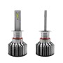 S6 2 PCS H1 30W 3800LM 6000K IP68 LED Headlight Bulbs High Beam Conversion Kit DC 9-36V (White Light)