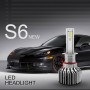 S6 2 PCS H1 30W 3800LM 6000K IP68 LED Headlight Bulbs High Beam Conversion Kit DC 9-36V (White Light)