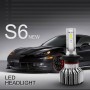 S6 2 PCS H7 30W 3800LM 6000K IP68 LED Headlight Bulbs High Beam Conversion Kit DC 9-36V (White Light)