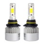 S2 2PCS 9006 36W 4000LM 6500K 2 COB LED Waterproof IP67 Car Headlight Lamps, DC 9-32V(White Light)