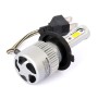 S2 2PCS H4 18W 1800LM 6500K 2 COB LED Waterproof IP67 Car Headlight Lamps, DC 9-32V(White Light)