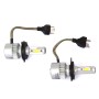 S2 2PCS H4 18W 1800LM 6500K 2 COB LED Waterproof IP67 Car Headlight Lamps, DC 9-32V(White Light)