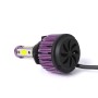 2 PCS X6 9005 36W 3600LM 6500K 4 COB LED Car Headlight Lamps DC 9-32V White Light(Purple)