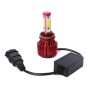 2 PCS X6 H8/H11 36W 3600LM 6500K 4 COB LED Car Headlight Lamps DC 9-32V White Light(Red)