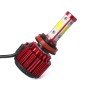 2 PCS X6 H8/H11 36W 3600LM 6500K 4 COB LED Car Headlight Lamps DC 9-32V White Light(Red)