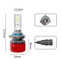 2 PCS 1903 9006 / HB4 DC9-36V / 24W / 6000K / 2400LM IP68 Car LED Headlight Lamps (Cool White)