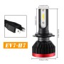 2 PCS EV7 H7 DC 9-32V 36W 3000LM 6000K IP67 LED Car Headlight Lamps, with Mini LED Driver and Cable (White Light)