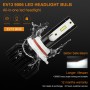 2 PCS EV13 9006 DC9-32V / 14W / 1400LM / 6000K IP67 Car LED Headlight Lamps (White Light)