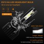 2 PCS EV13 H4 DC9-32V / 14W / 1400LM / 6000K IP67 Car LED Headlight Lamps (White Light)