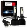 2 PCS EV13 H4 DC9-32V / 14W / 1400LM / 6000K IP67 Car LED Headlight Lamps (White Light)