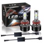 2 PCS D6 H8 / H9 / H11 20W 6000K 2500LM IP65 Car LED Headlight Lamps, DC 12V