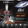 2 PCS D6 H8 / H9 / H11 20W 6000K 2500LM IP65 Car LED Headlight Lamps, DC 12V