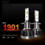 2 PCS 1901 H7 DC9-36V 14W 6000K 1400LM IP68 Car LED Headlight Lamps(White Blue)