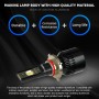 2 PCS 1905 9006 / HB4 DC9-36V / 23W / 6000K / 3000LM IP68 Car LED Headlight Lamps