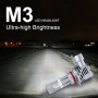 2 PCS M3 9005 / HB3 / H10 DC9-32V / 17W / 6500K / 2000LM IP68 Car LED Headlight Lamps(Cool White)