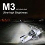 2 PCS M3 H4 DC9-32V / 17W / 6500K / 2000LM IP68 Car LED Headlight Lamps(Cool White)