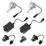 2 ПК, DC12V / 35W / 5500K / 4000LM CAR ED Фаралы Lamps SMD-3570 для D2S D2R