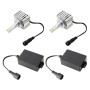 2 ПК, DC12V / 35W / 5500K / 4000LM CAR ED Фаралы Lamps SMD-3570 для D3S