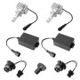 2 ПК, DC12V / 35W / 5500K / 4000LM CAR ED Фаралы, лампы SMD-3570 для D4S D4R