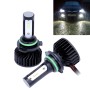 2 PCS P7 9006 DC9-36V 24W 6500K 3000LM IP68 Car LED Headlight Lamps / Fog Light (White Light)