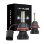 2 PCS X15 9007 DC9-32V 26W 6500K 3000LM IP67 Car LED Headlight Lamps / Fog Light (White Light)