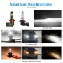 2 PCS P10 H8 / H9 / H11 DC9-36V / 17W / 6000K / 2000LM IP68 Car LED Headlight Lamps (Cool White)