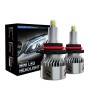 2 PCS 1904 9005 / HB3 / H10 DC9-36V / 24W / 6000K / 2400LM IP68 Car LED Headlight Lamps (Cool White)