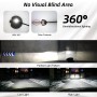 2 PCS 1904 H8 / H9 / H11 DC9-36V / 24W / 6000K / 2400LM IP68 Car LED Headlight Lamps (Cool White)