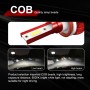 2 PCS K1 H8 / H9 / H11 DC9-36V / 10W / 6000K / 1000LM IP68 Car LED Headlight Lamps (Cool White)