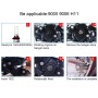 2 ПК 1902 9005 / HB3 / H10 DC9-36V / 23W / 6000K / 2300LM IP68 ТАР.