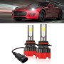 2 PCS EV18 9006 DC9-30V 20W 6000K 2500LM Car LED Headlight Lamps