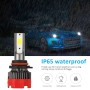 2 PCS EV18 9006 DC9-30V 20W 6000K 2500LM Car LED Headlight Lamps