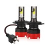 2 PCS EV18 H4 DC9-30V 20W 6000K 2500LM Car LED Headlight Lamps