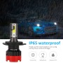 2 PCS EV18 H4 DC9-30V 20W 6000K 2500LM Car LED Headlight Lamps