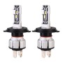 1 Pair H4 DC9-18V / 20W / 6000K / 3000LM Car LED CSP Lamp Beads Headlight