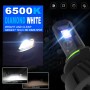 A1 2 PCS 9006 DC9-23V / 24W / 6000K / 8000LM IP67 Waterproof Car LED Headlight