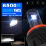 A1 2 PCS H11 DC9-23V / 24W / 6000K / 8000LM IP67 Waterproof Car LED Headlight