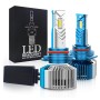 V68 2 PCS 9005 DC12V / 30W / 6000K / 3500LM Waterproof Car LED Headlight