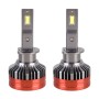 K10 1 Pair H1 DC12V / 65W / 6000K / 6500LM Car LED SMD-3750 Lamp Bead Headlight