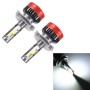 K10 1 Pair H4 DC12V / 65W / 6000K / 6500LM Car LED SMD-3750 Lamp Bead Headlight