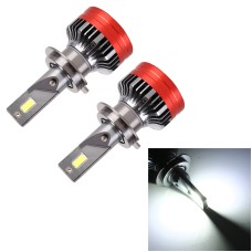 K10 1 Pair H7 DC12V / 65W / 6000K / 6500LM Car LED SMD-3750 Lamp Bead Headlight