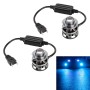 1 Pair H7 27W / DC12V Car Aluminum Alloy LED Headlight (Blue Light)