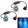 1 Pair H11 27W / DC12V Car Aluminum Alloy LED Headlight (Blue Light)