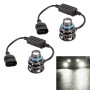 1 Pair 9005 27W / DC12V Car Aluminum Alloy Flashing LED Headlight (White Light)