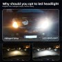 2 PCS KINGSOFE 9005 / HB3 / H10  DC9-36V / 18W / 6000K / 2000LM IP68 Car LED Headlight Lamps