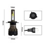 2 PCS KINGSOFE H4 / HB2 / 9003  DC9-36V / 18W / 6000K / 2000LM IP68 Car LED Headlight Lamps